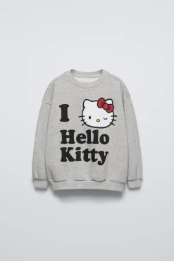 Niños ZARA 1½ - 6 Años·Sudaderas|1½ - 6 Años·Licencias<SUDADERA I LOVE HELLO KITTY©
