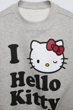 Niños ZARA 1½ - 6 Años·Sudaderas|1½ - 6 Años·Licencias<SUDADERA I LOVE HELLO KITTY©
