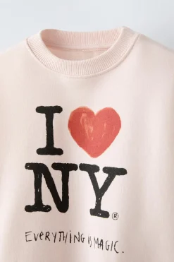 Niños ZARA 6 - 14 Años·Sudaderas|6 - 14 Años·Sudaderas<SUDADERA I LOVE NY ®