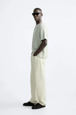 Sale SUDADERA JACQUARD RAYAS Hombre Sudaderas