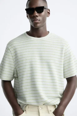 Sale SUDADERA JACQUARD RAYAS Hombre Sudaderas