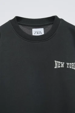 Niños ZARA 6 - 14 Años·Sudaderas<SUDADERA JOGGING BORDADO