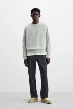 Outlet SUDADERA LAVADA Hombre Sudaderas