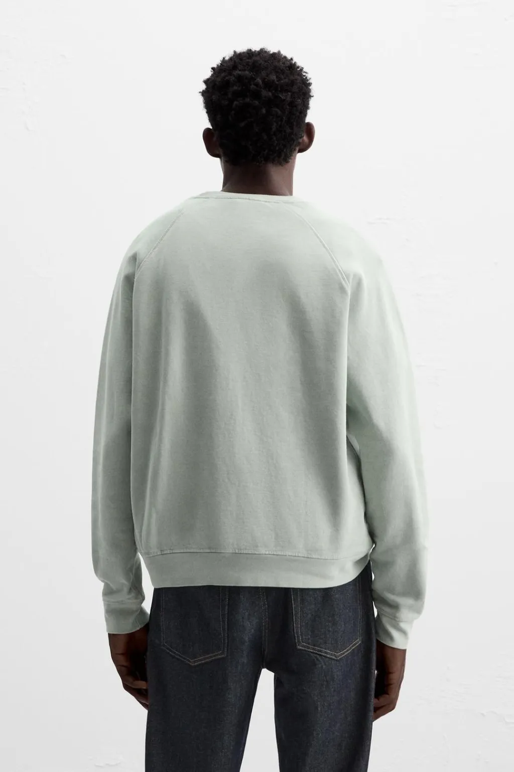 Outlet SUDADERA LAVADA Hombre Sudaderas