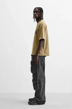 Hot SUDADERA LAVADA DEF LEPPARD © Hombre Sudaderas