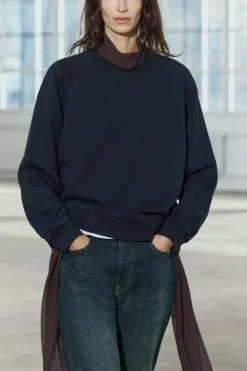 Clearance SUDADERA LAVADA OVERSIZE Mujer Sudaderas / Joggers