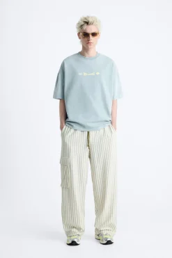 Sale SUDADERA LAVADA TEXTO Hombre Sudaderas|Camisetas