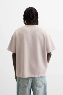 New SUDADERA LAVADA TEXTOS Hombre Sudaderas