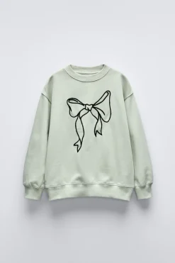 Niños ZARA 6 - 14 Años·Sudaderas<SUDADERA LAZO