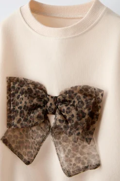 Niños ZARA 1½ - 6 Años·Sudaderas|6 - 18 Meses·Sudaderas<SUDADERA LAZO ANIMAL PRINT