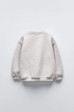 Niños ZARA 1½ - 6 Años·Sudaderas|1½ - 6 Años·Total Look<SUDADERA LAZO METALIZADO