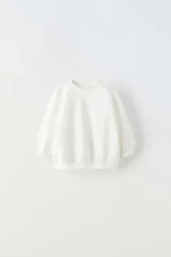 Niños ZARA 6 - 18 Meses·Conjuntos|6 - 18 Meses·Sudaderas<SUDADERA LISA