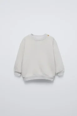 Niños ZARA 6 - 18 Meses·Sudaderas<SUDADERA LISA