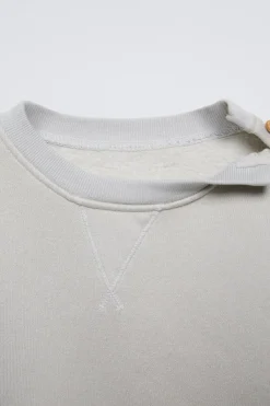 Niños ZARA 6 - 18 Meses·Sudaderas<SUDADERA LISA