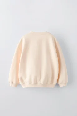 Niños ZARA 1½ - 6 Años·Sudaderas|6 - 18 Meses·Sudaderas<SUDADERA LOVE FLORES