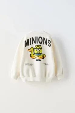 Niños ZARA 6 - 18 Meses·Camisetas|6 - 18 Meses·Camisas<SUDADERA MINIONS © UNIVERSAL ILLUMINATION
