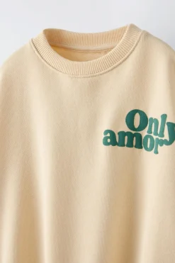 Niños ZARA 1½ - 6 Años·Sudaderas|1½ - 6 Años·Sudaderas<SUDADERA ONLY AMOR
