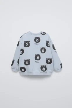 Niños ZARA 6 - 18 Meses·Sudaderas<SUDADERA OSITOS