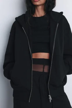 Discount SUDADERA OVERSIZE CREMALLERA Mujer Sudaderas / Joggers