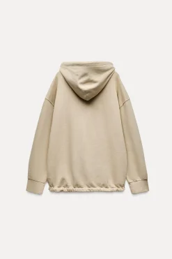 Hot SUDADERA OVERSIZE LAVADA Mujer Sudaderas / Joggers