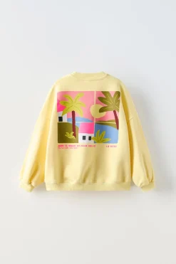 Niños ZARA 1½ - 6 Años·Sudaderas|6 - 18 Meses·Sudaderas<SUDADERA PALMERA