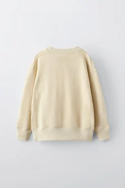 Niños ZARA 6 - 14 Años·Sudaderas<SUDADERA PARCHE BORDADO