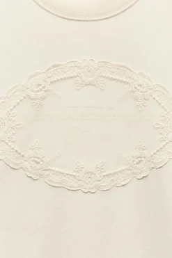 Discount SUDADERA PARCHE DELANTERO Mujer Sudaderas / Joggers