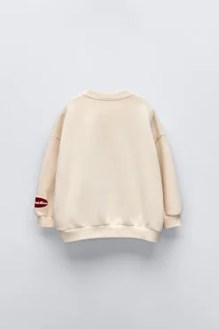 Niños ZARA 1½ - 6 Años·Sudaderas|1½ - 6 Años·Sudaderas<SUDADERA PARCHES LANGOSTA
