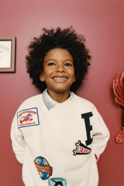 Niños ZARA 1½ - 6 Años·Sudaderas|1½ - 6 Años·Sudaderas<SUDADERA PARCHES LANGOSTA