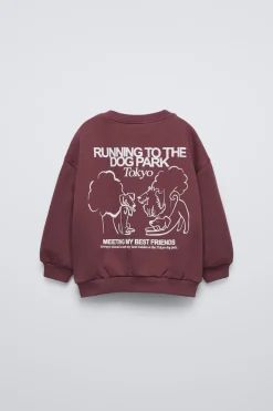 Niños ZARA 1½ - 6 Años·Sudaderas|1½ - 6 Años·Sudaderas<SUDADERA PERRO