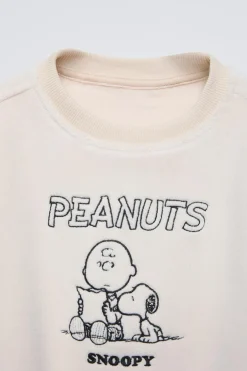 Niños ZARA 1½ - 6 Años·Sudaderas|1½ - 6 Años·Licencias<SUDADERA POLAR BORDADO SNOOPY PEANUTS™