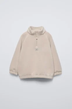 Niños ZARA 1½ - 6 Años·Sudaderas|1½ - 6 Años·Sudaderas<SUDADERA POLAR CREMALLERA