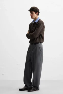 Fashion SUDADERA POLO CUELLO COMBINADO Hombre Polos