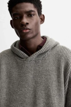 Discount SUDADERA PUNTO CON LANA Hombre Jerséis / Chaquetas|Sudaderas