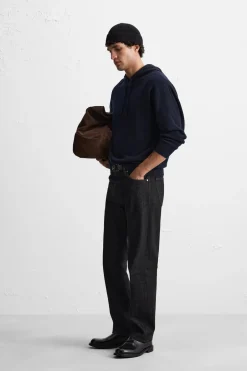 Discount SUDADERA PUNTO LANA Hombre Jerséis / Chaquetas