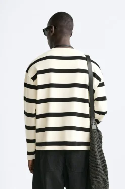 Discount SUDADERA RAYAS Hombre Sudaderas