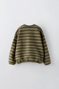 Niños ZARA 1½ - 6 Años·Sudaderas|1½ - 6 Años·Sudaderas<SUDADERA RAYAS