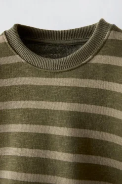 Niños ZARA 1½ - 6 Años·Sudaderas|1½ - 6 Años·Sudaderas<SUDADERA RAYAS