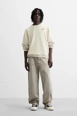 New SUDADERA RAYAS BORDADO Hombre Sudaderas