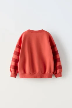 Niños ZARA 1½ - 6 Años·Sudaderas|1½ - 6 Años·Sudaderas<SUDADERA RAYAS MANGA