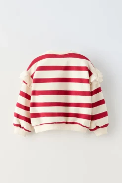 Niños ZARA 1½ - 6 Años·Sudaderas|1½ - 6 Años·Licencias<SUDADERA RAYAS MINNIE MOUSE © DISNEY