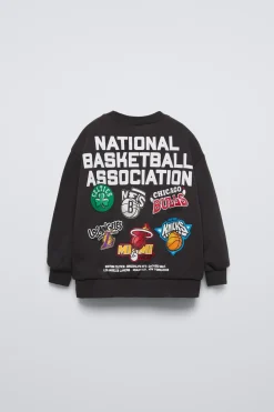 Niños ZARA 1½ - 6 Años·Sudaderas|1½ - 6 Años·Deporte / Chándal<SUDADERA RELIEVE EQUIPOS NBA ©