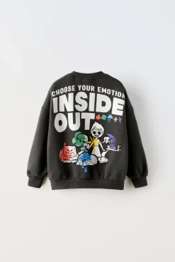 Niños ZARA 1½ - 6 Años·Sudaderas|1½ - 6 Años·Licencias<SUDADERA RELIEVE INSIDE OUT © DISNEY