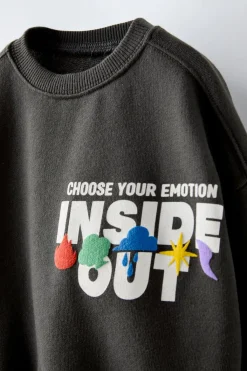 Niños ZARA 1½ - 6 Años·Sudaderas|1½ - 6 Años·Licencias<SUDADERA RELIEVE INSIDE OUT © DISNEY