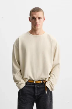 Clearance SUDADERA RIB SOFT Hombre Sudaderas