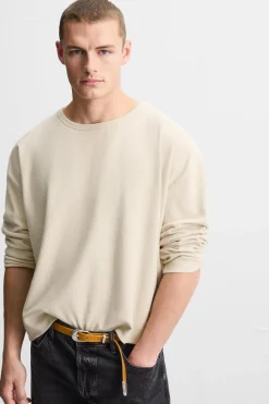 Clearance SUDADERA RIB SOFT Hombre Sudaderas