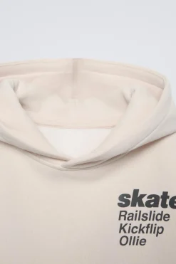 Niños ZARA 1½ - 6 Años·Sudaderas|1½ - 6 Años·Sudaderas<SUDADERA SKATE TEXTO REFLECTANTE