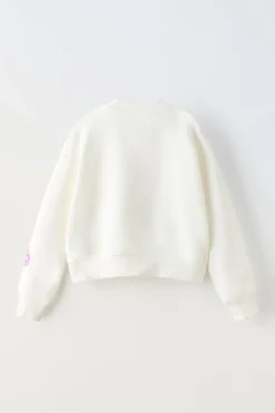Niños ZARA 6 - 14 Años·Sudaderas<SUDADERA SMILEYWORLD ® CROP FIT