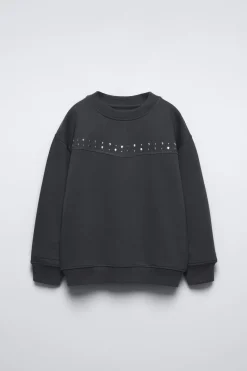 Niños ZARA 6 - 14 Años·Sudaderas<SUDADERA TACHAS