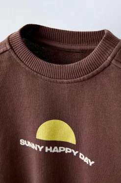 Niños ZARA 1½ - 6 Años·Sudaderas|1½ - 6 Años·Sudaderas<SUDADERA TEXTO